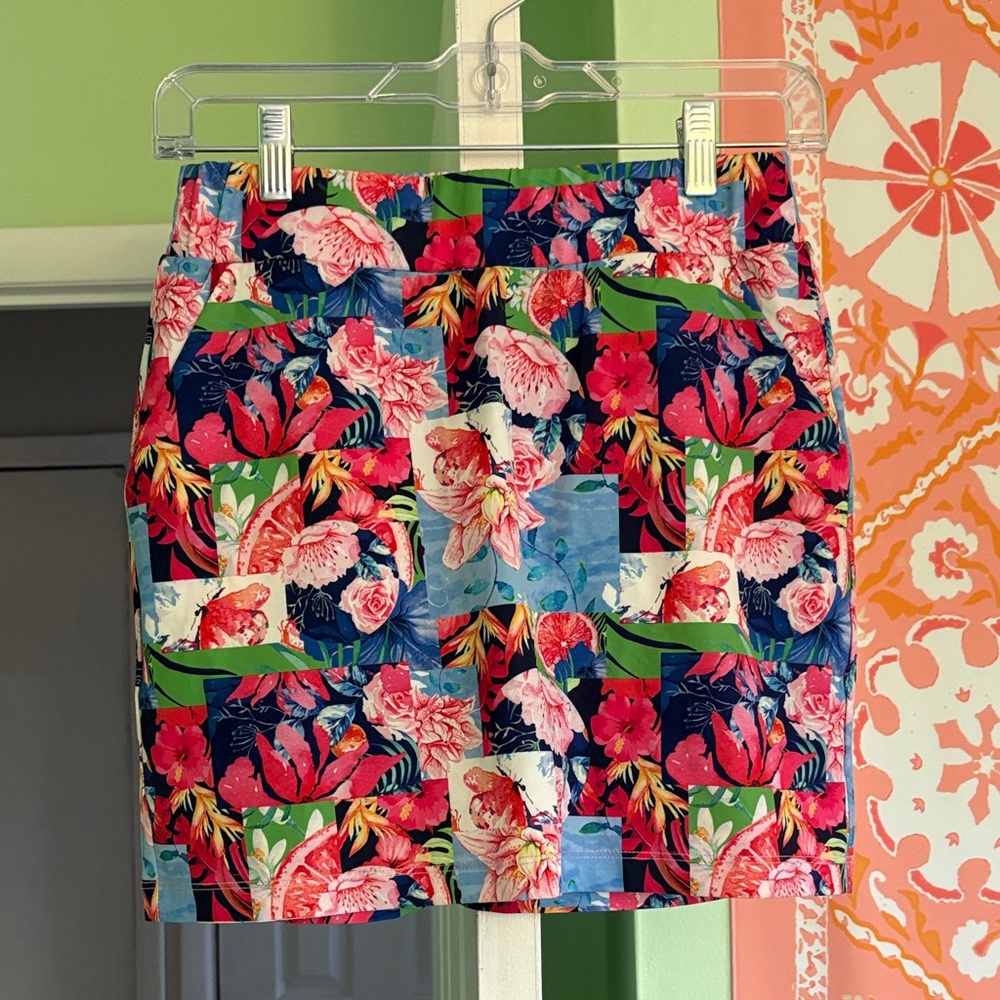 Floral Print Women's Skort